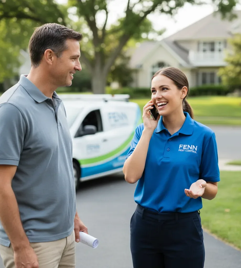 Fenn Pest Control customer support in Stinnett